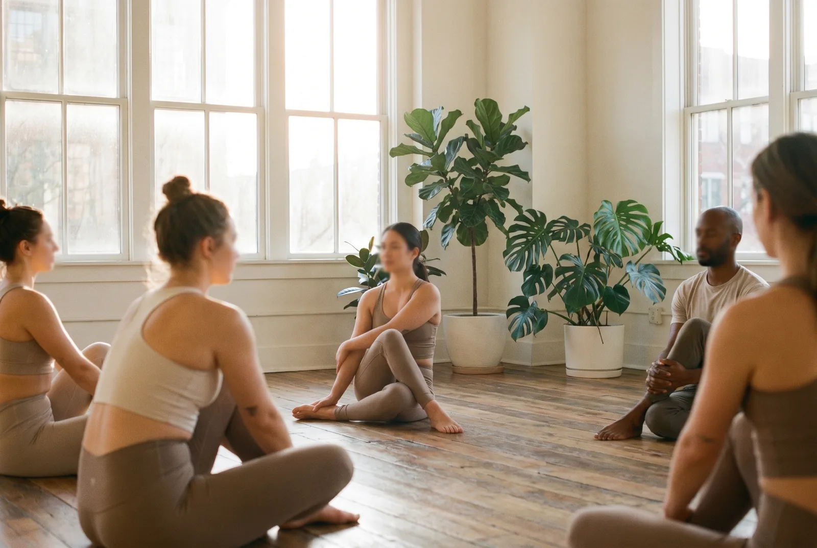 Fitness & yoga studios — concept