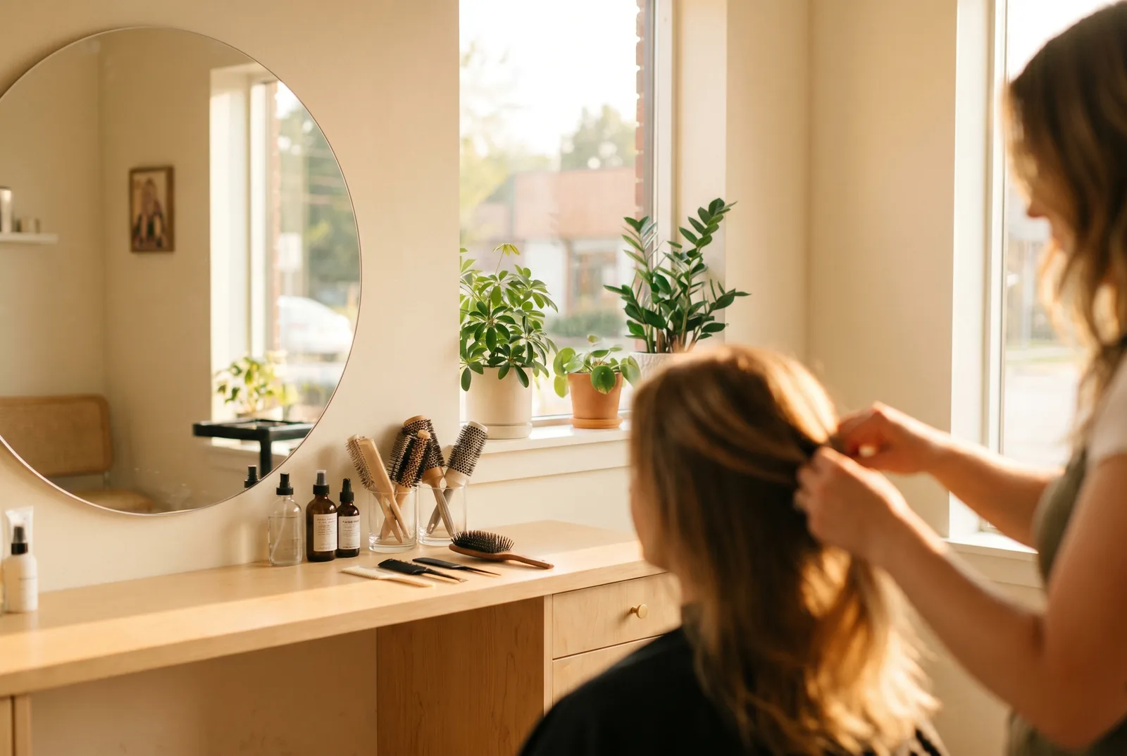 Hair salons & barbers — concept